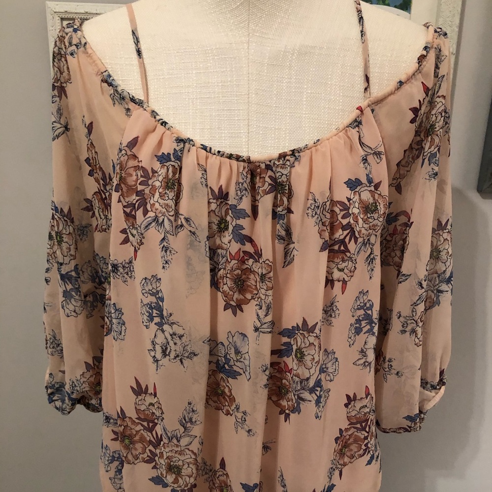 Boho floral top